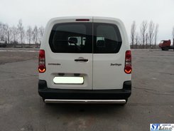Захист заднього бампера для Citroen Berlingo 2008+