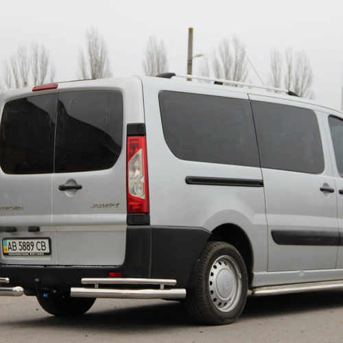 Задня захист кути подвійні для Citroen Jumpy 07+