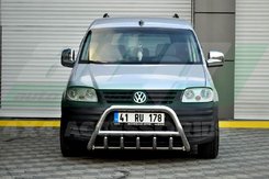 Кенгурятник з перемичкою і грилем D60 для VW Caddy 2004-2011