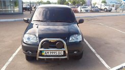 Кенгурятник высокий для Шевроле Нива 2008-2012