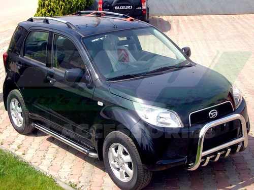 Кенгурятник з перемичкою і грилем D60 Daihatsu Terios 2006+
