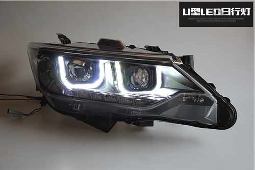 Передні LED фари з ДХО для Toyota Camry V55 2014-2017