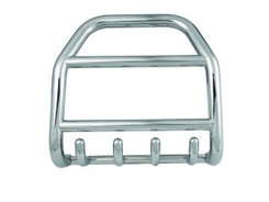 Кенгурятник високий з двома перемичками і грилем для Chery Tiggo 2012+