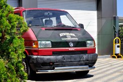 Передняя защита двойная для VW T-4 /60