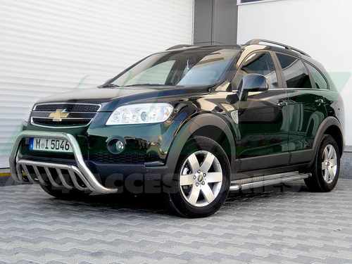 Кенгурятник з гратами для Chevrolet Captiva 2006-2010