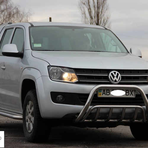 Кенгурятник з гратами для VW Amarok 2010+