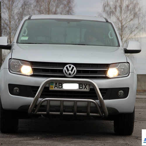 Кенгурятник з гратами для VW Amarok 2010+