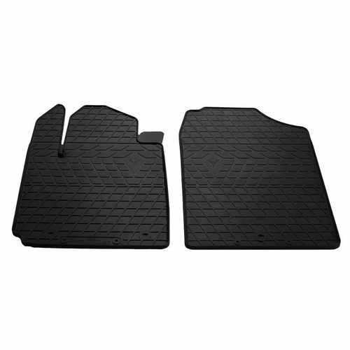 Килимки в салон Stingray для Kia Picanto III 16-/ Hyundai i10 13- (design 2016) (передні - 2 шт) 1010132F
