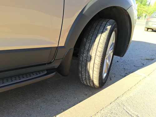 Бризковики Chevrolet Captiva 2006-2019, (4шт.)
