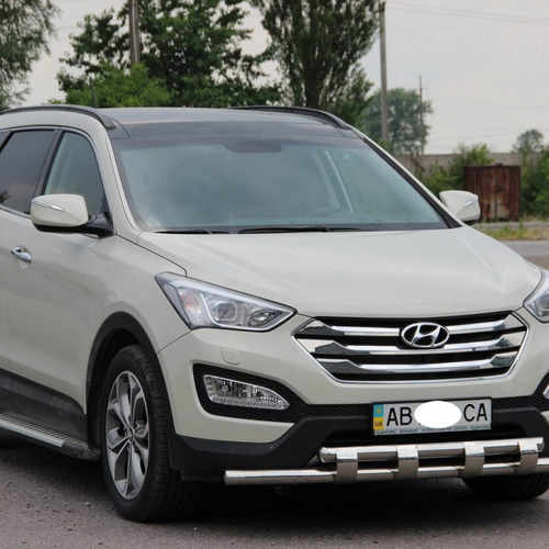Передій захист подвійний для Santa fe 13+