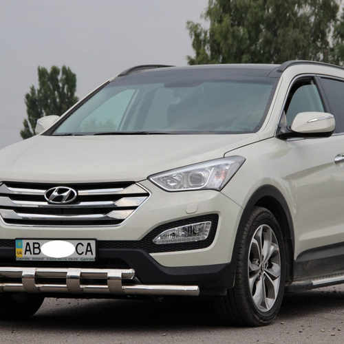 Передій захист подвійний для Santa fe 13+