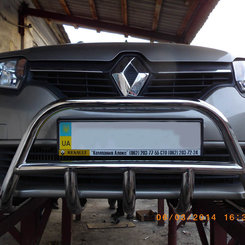 Кенгурятник для Renault Logan 2013+