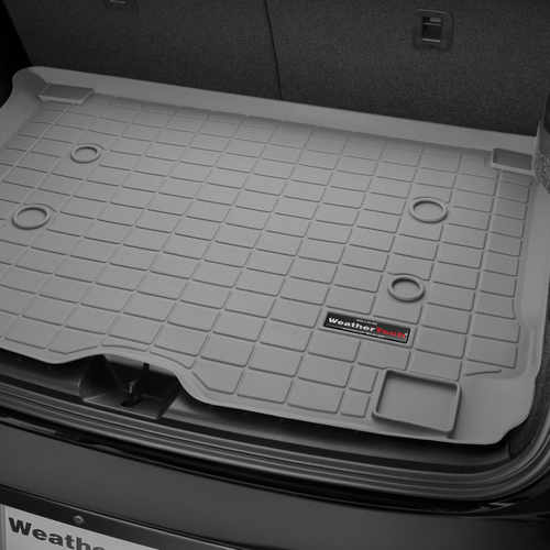 Килимок в багажник Weathertech USA для BMW i3 2013 - з бортиком, сірий D2-2 42659