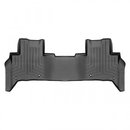 Килимки в салон для Land Rover Discovery 2017 - з бортиком, чорні, задні 444806