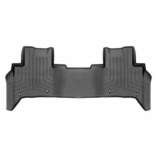 Килимки в салон для Land Rover Discovery 2017 - з бортиком, чорні, задні 444806