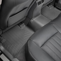 Коврики в салон для Infiniti QX50 2014- с бортиком, черные, задние 448682