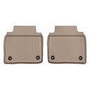 Килимки в салон для Lexus LS 460 2012 - Long з бортиком бежеві, задні 455143