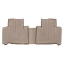 Килимки в салон для Toyota Rav 4 2016 - з бортиком бежеві, задні Гібрид 455103