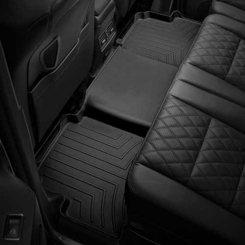 Килимки в салон для Subaru XV 2017 - з бортиком, чорні, задні 4411072
