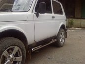 Пороги труба Lada 4X4 (Нива 2121) 5ти дверна