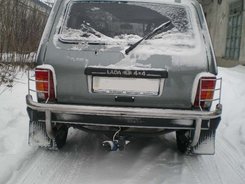 Захист задній із захистом ліхтарів Lada 4X4 (Нива 2121)