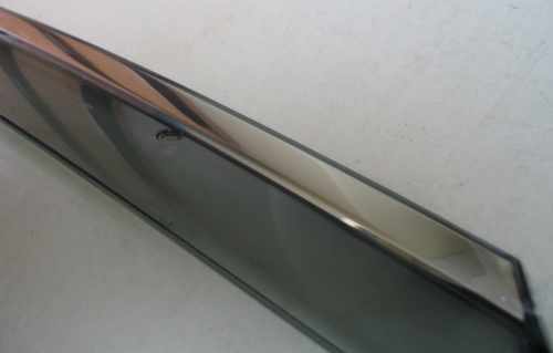 Дефлектори вікон вітровики з хром вставкою (нерж.) для VW Golf 7 2012+