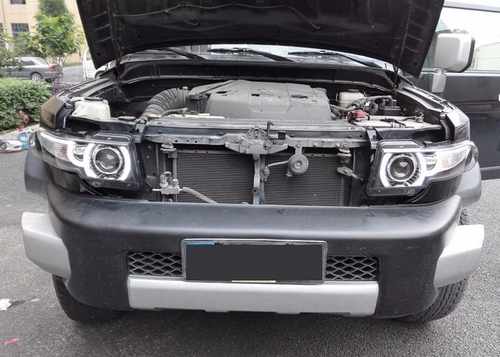 Передні фари + задні фари + решітка радіатора Toyota FJ Cruiser стиль Evoque