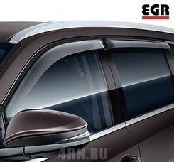 Дефлекторы окон ветровики TOYOTA HIGHLANDER 2014+ #92492075B