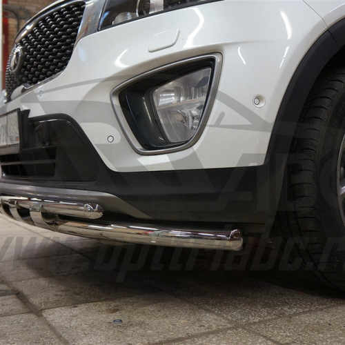 Захист переднього бампера Kia Sorento Prime 2015+ (Shark) d 60/42