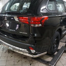 Захист заднього бампера Mitsubishi Outlander 2015+ (одинарна) d 60