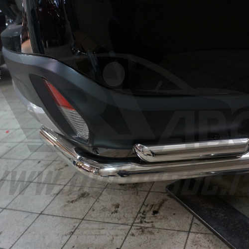 Захист заднього бампера Mitsubishi Outlander 2015+ (куточки) d 60/42