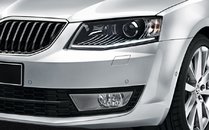 Передні фари p LED DRL для Skoda Octavia A7 2013-2017