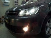 Передні LED фари DRL для Volkswagen Touran / Caddy 2011-2015