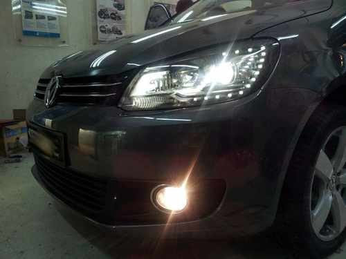 Передні LED фари DRL для Volkswagen Touran / Caddy 2011-2015