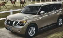 Передні LED фари DRL для Nissan Patrol Y62 Infinity QX56 2010+