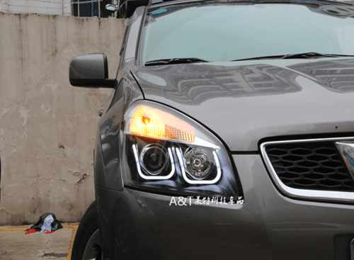 Передні LED фари DRL для Nissan Qashqai 2006-2013