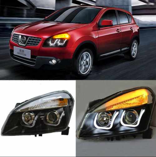 Передні LED фари DRL для Nissan Qashqai 2006-2013