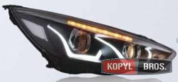 Передні світлодіодні LED фари для Ford Focus 2015+