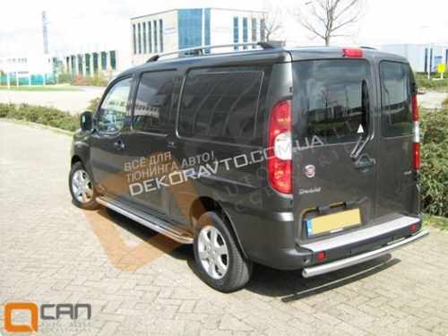 Бічні Пороги Can otomotiv майданчик для Fiat Doblo 2010+ довга база