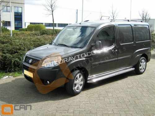 Бічні Пороги Can otomotiv майданчик для Fiat Doblo 2010+ довга база