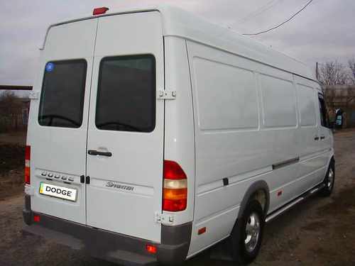 Пороги труба на Mercedes Sprinter W901-903 (Спринтер) 1995-2006 середня база