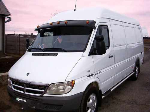 Пороги труба на Mercedes Sprinter W901-903 (Спринтер) 1995-2006 середня база