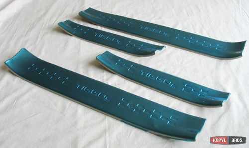 Накладки на пороги верхні (нерж) для Chery Tiggo 5 2016+ V1