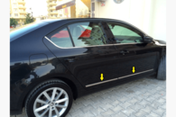 Молдинги на двері (нерж) для Skoda Octavia A7 2013-