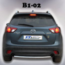 Захист заднього бампера 60 мм для Mazda CX-5 2012-2016