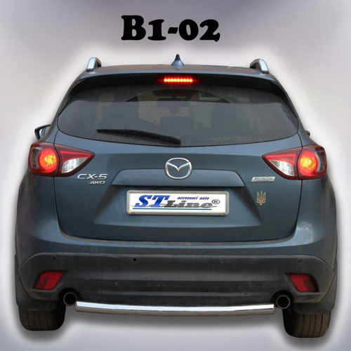 Захист заднього бампера 60 мм для Mazda CX-5 2012-2016