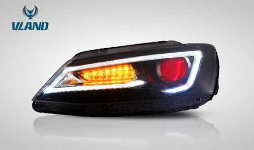 Передні світлодіодні фари DRL для VW Jetta MK 6 2011-2015