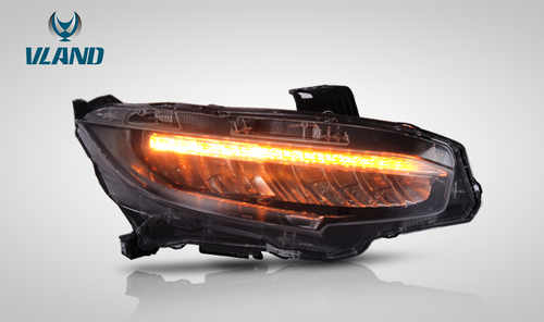 Передні LED фари Honda Civic 10 2016+