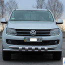 Захист переднього бампера для Амарок 2010-