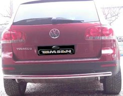 Задня захист труба VW Touareg 2007-2010